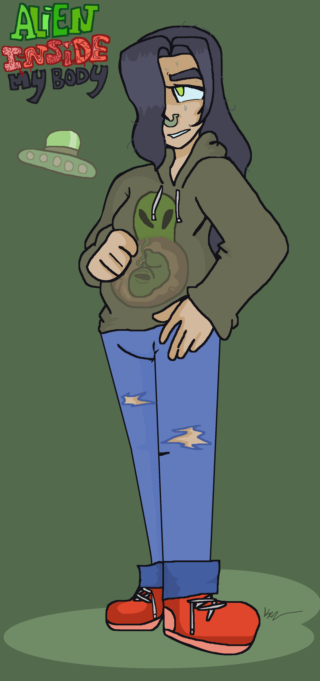 Alien Pregnancy (Redraw) by AnonymousCat14 on DeviantArt