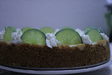 Key lime cheesecake