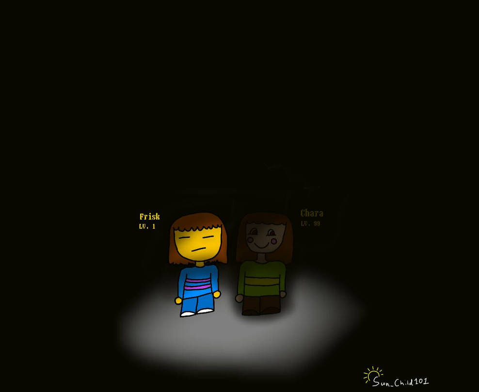 Frisk Levels Levels | Frisk and Chara | Undertale by SunChild101 on DeviantArt