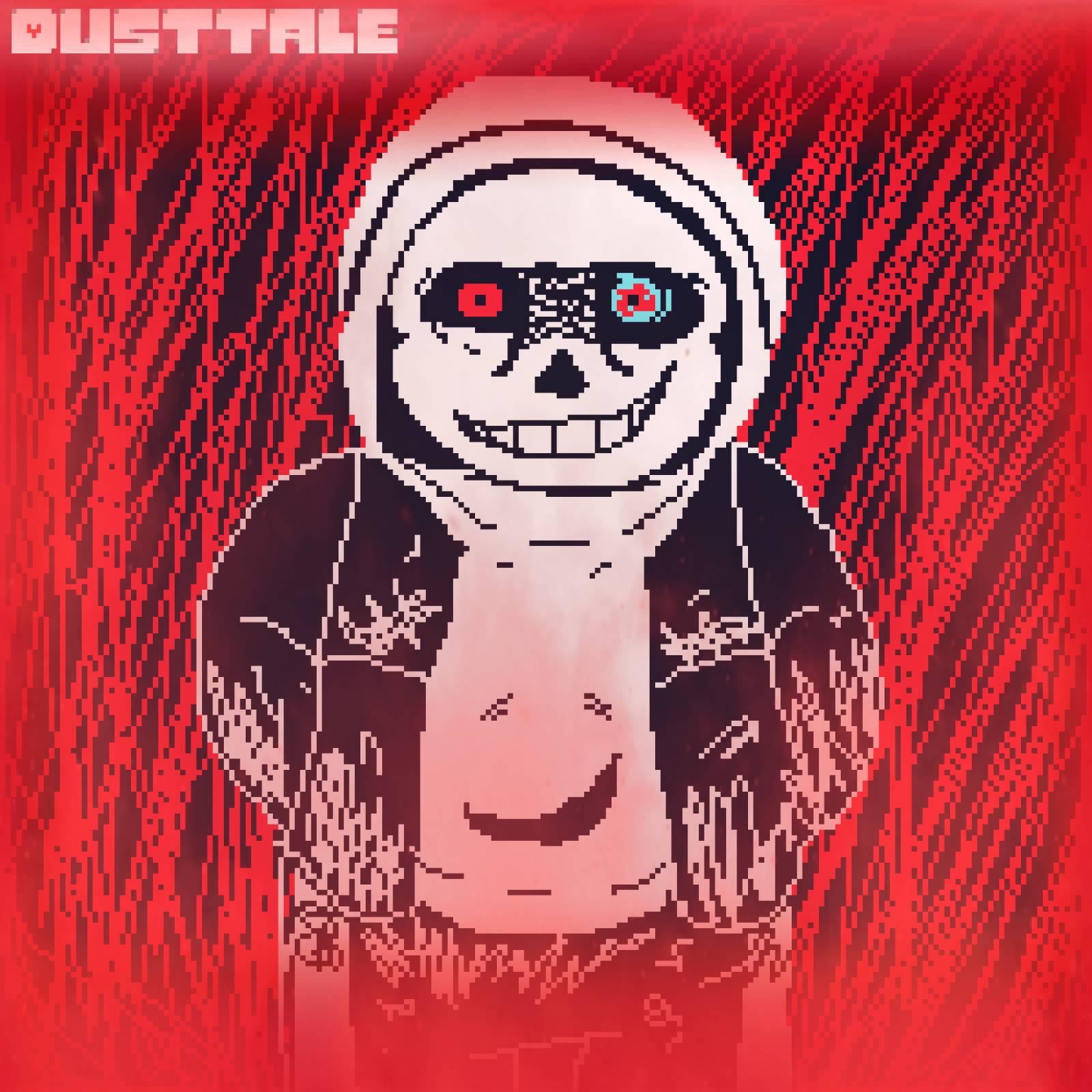 Pixilart - Dust Sans Fight by Offical-Sans