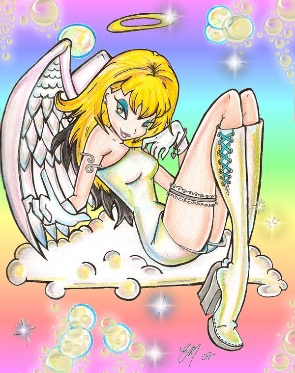 pinup angel re-do