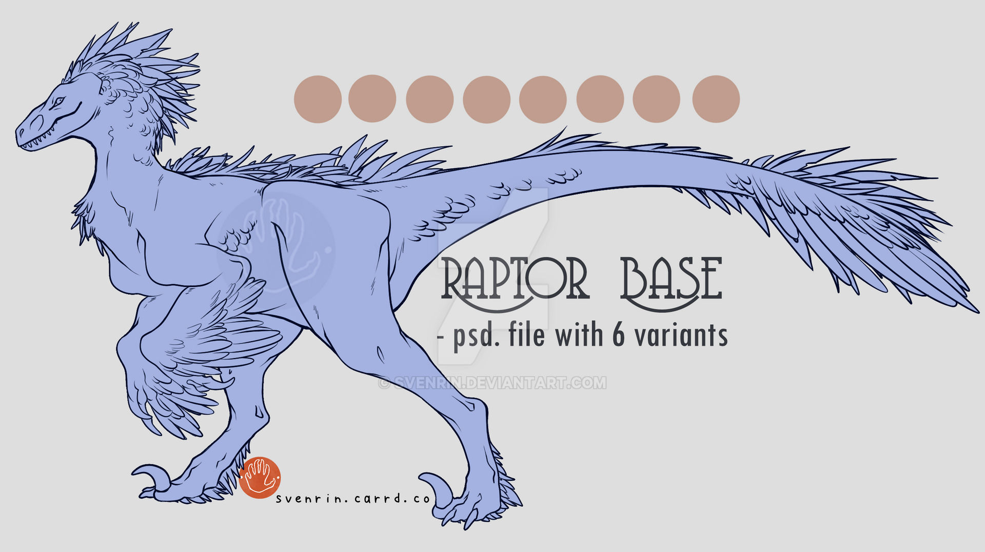 P2U Raptor Base with 6 variants by Svenrin on DeviantArt