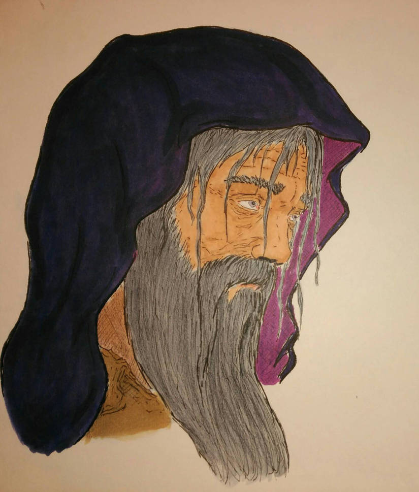Sad Wizard by Coruja193Branca on DeviantArt