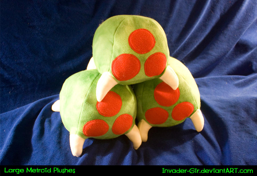 Metroid Plushes by invader-gir