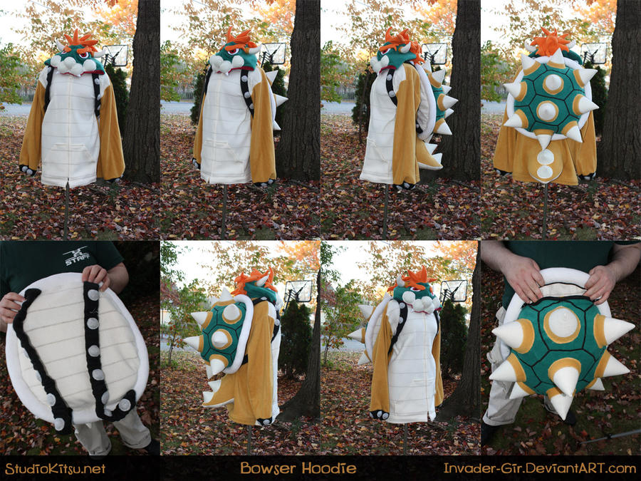 Bowser Hoodie 2 by invader-gir