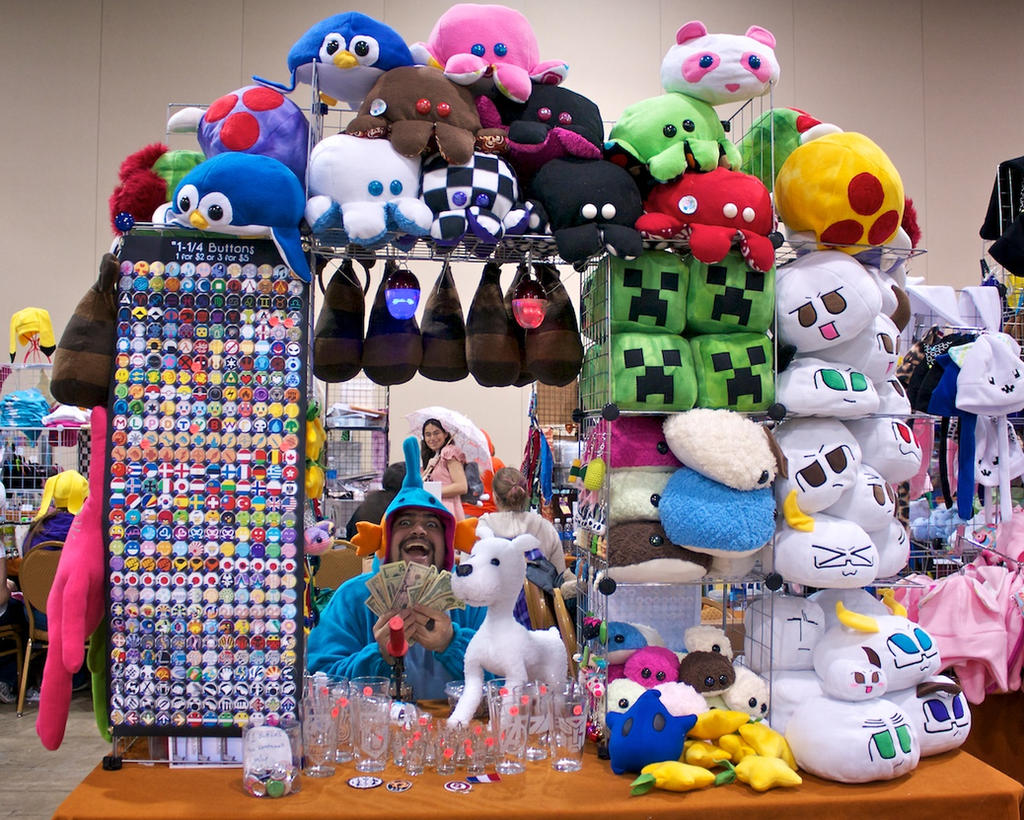 Katsucon2012 AA Table by invader-gir