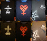 For Sale: KH themed shirts by invader-gir