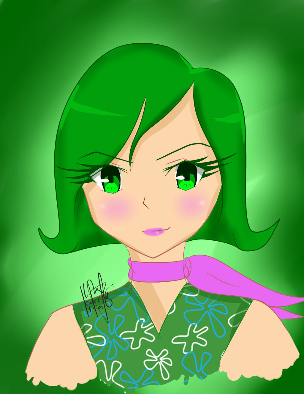 Inside Out Cursed Inside Out: Disgust by cursed-tea on DeviantArt