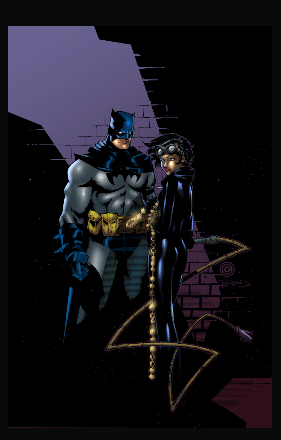 Batman and Catwoman