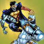 Cyborg vs Cyborg Superman