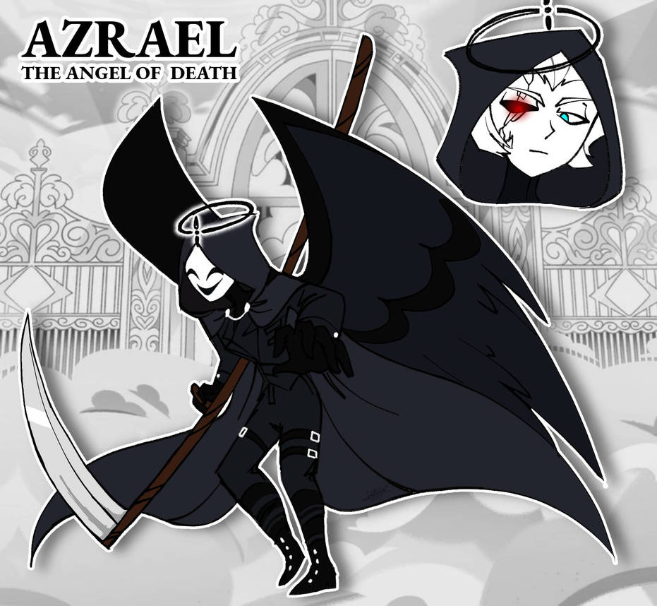 Azriel Ngl Azrael The Angel Of Death. by CipherRage0909 on DeviantArt