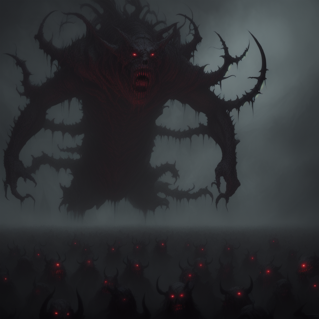 Terrifying Deviantart Terrifying Army Of Demons by AlfirinEdhel on DeviantArt