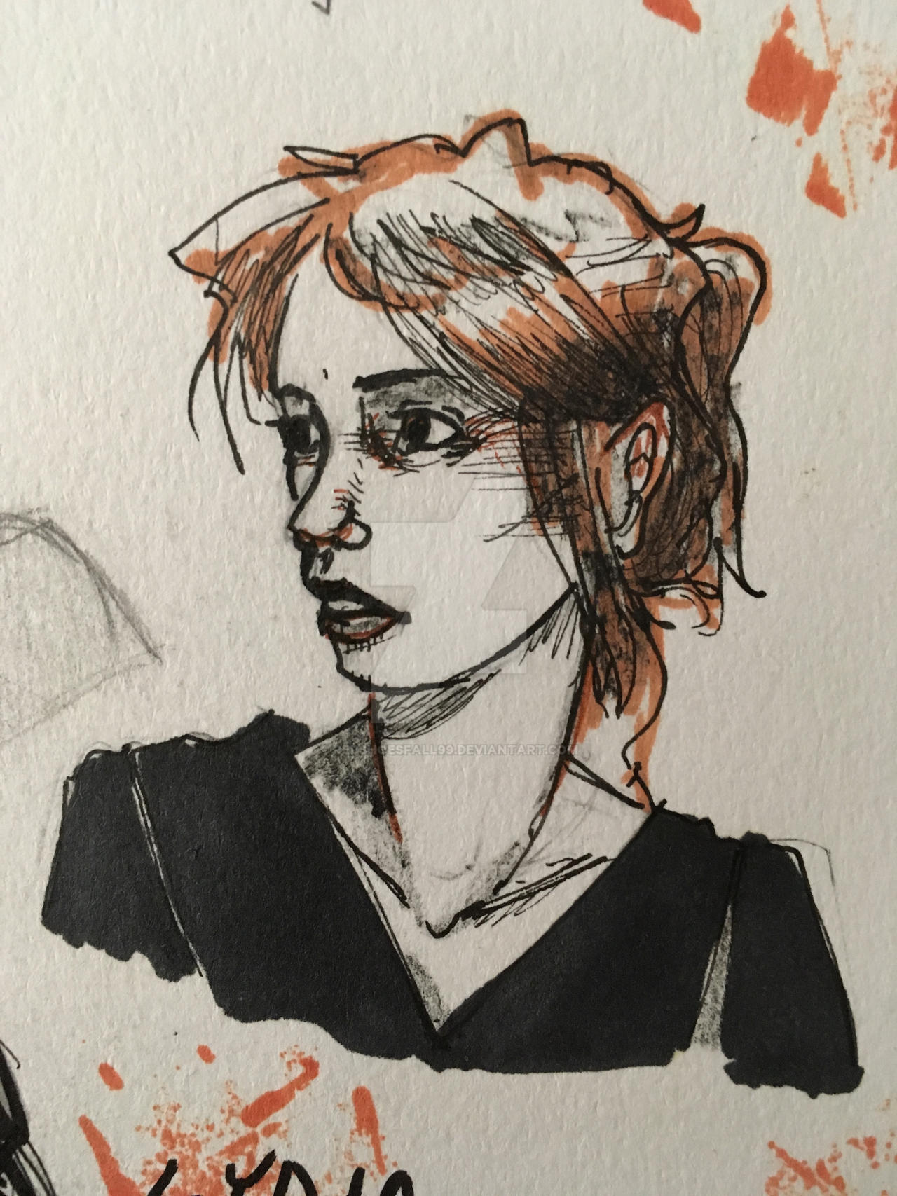 Lydia sketch 4 by redshoesfall99 on DeviantArt