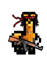 Rambo llama