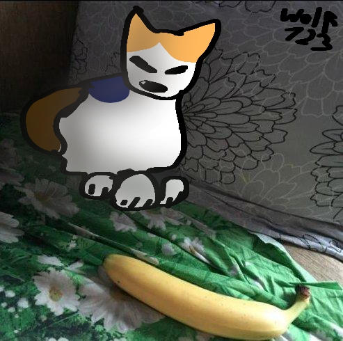 Cattoboi banana cat meme by wlrg on DeviantArt