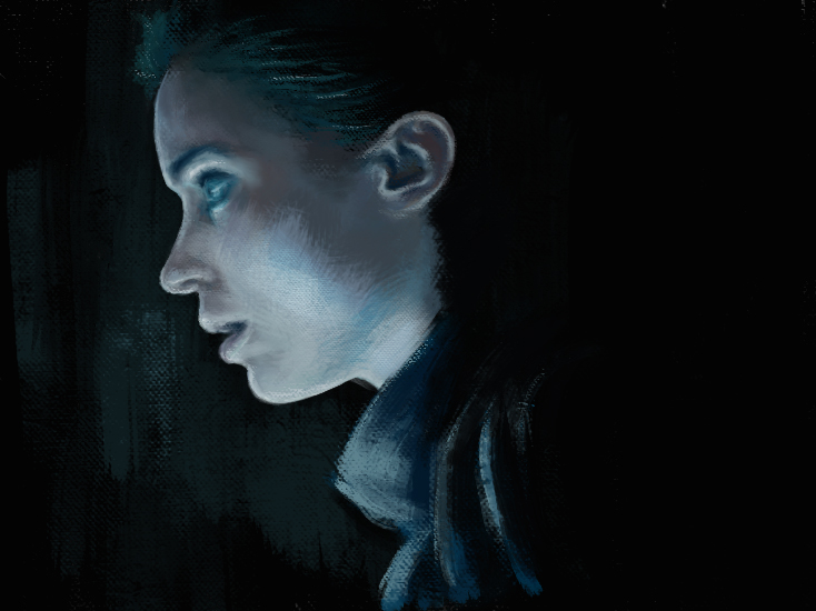 Edge of Tomorrow Digital Portrait (WIP)