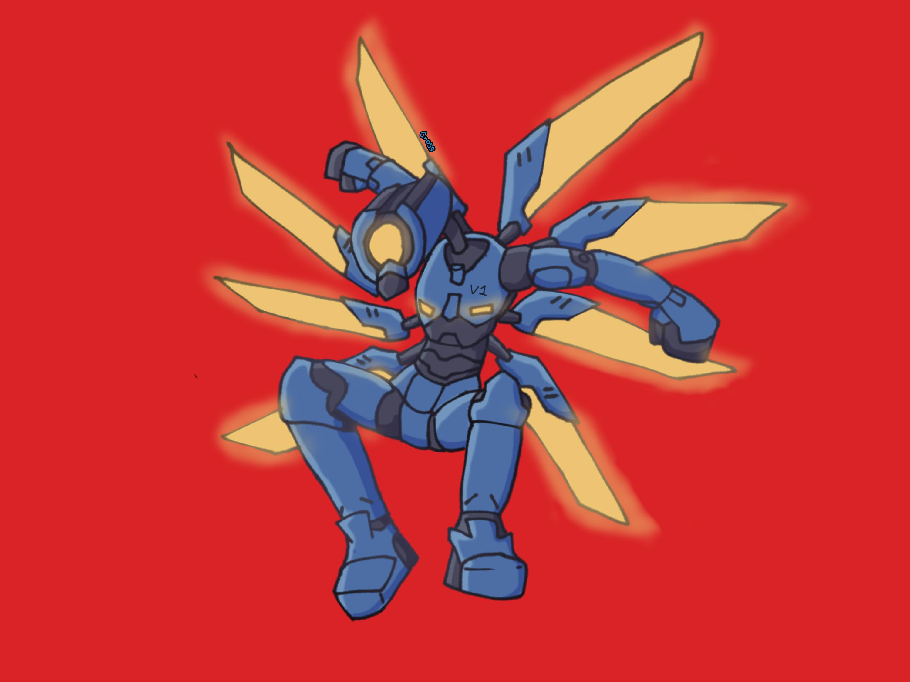 V1 Ultrakill by Cross085p on DeviantArt