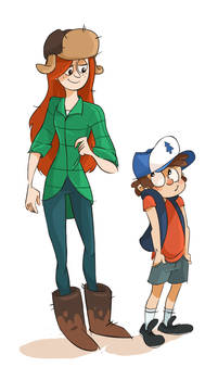 Wendy and Dipper