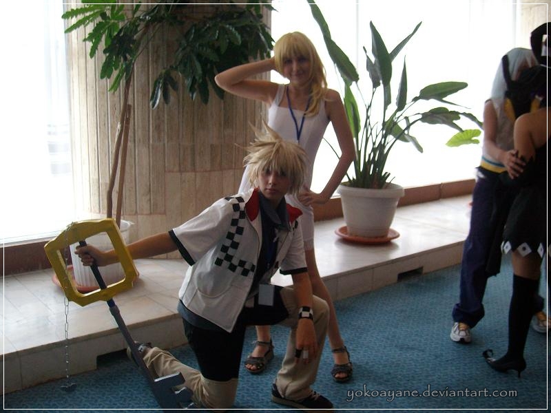 Roxas and Namine Cosplay