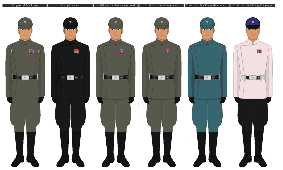 Imperial COMPNOR Uniforms (Without ISB) by Charles07km on DeviantArt
