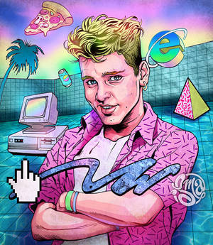 90s Corey Haim (Vaporwave kid)