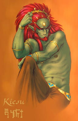 Ganondorf design 2 Coloured