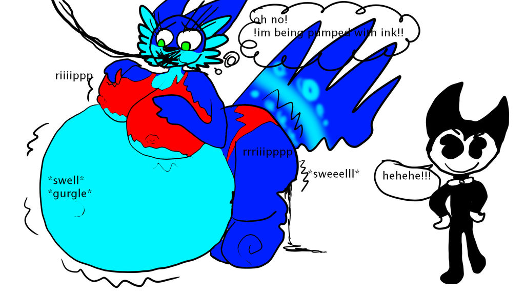 Block Blue Inflation Blue Ink Inflation by BlueTheWolf88 on DeviantArt