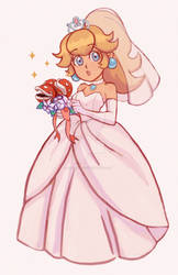 Princess Peach Wedding