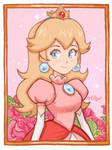 Princess Peach Portrait 