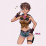 Rebecca Chambers Western look