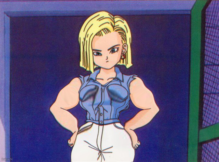 Android 18 buff 6 by verosika1 on DeviantArt
