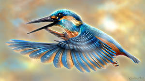 The King of Kingfishers by KhaliaArt The King of Kingfishers by KhaliaArt