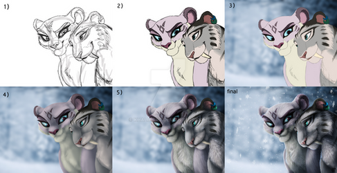 Shira and Chuluun Step by step