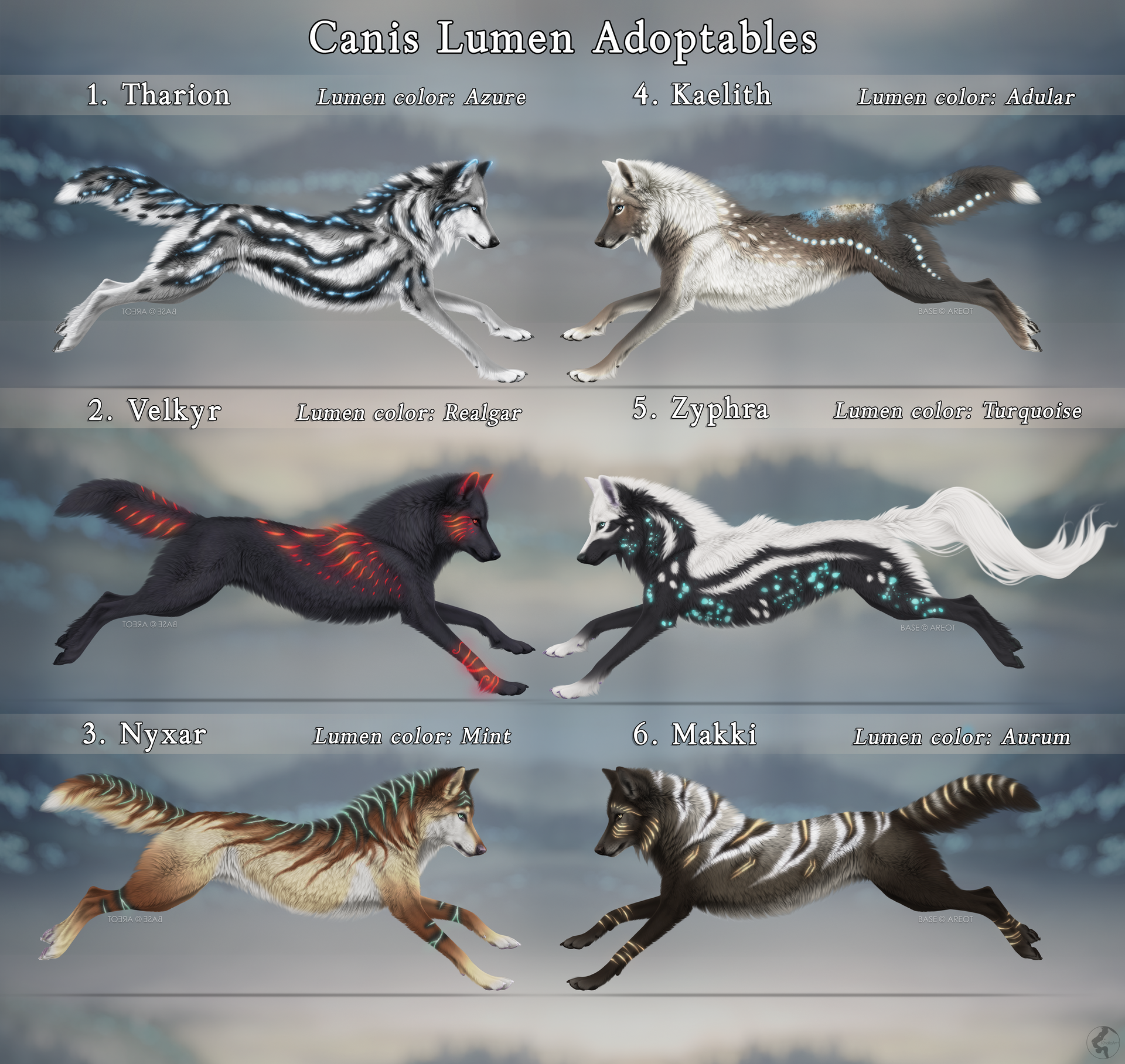 OPEN: Canis Lumen Adoptables 3/6
