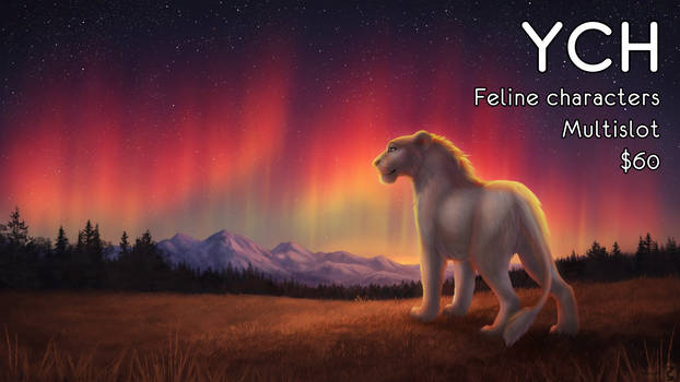 OPEN YCH: Glow of Solitude