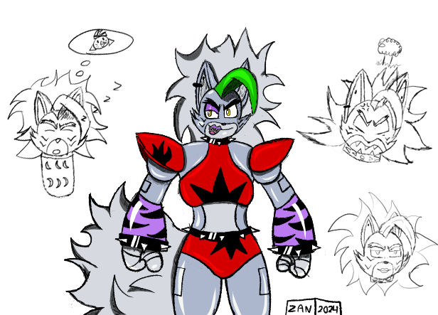 Drawing Roxy Mad Roxy sketches by Zanvox on DeviantArt