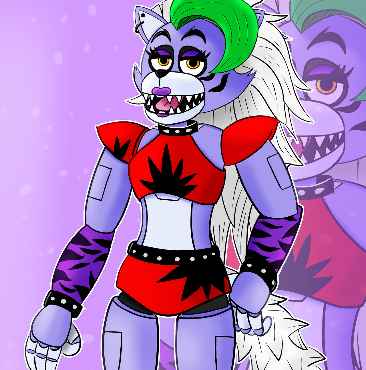 Frozen Roxanne Wolves Roxanne Wolf, the best by Zanvox on DeviantArt