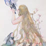 The goddess of the spring