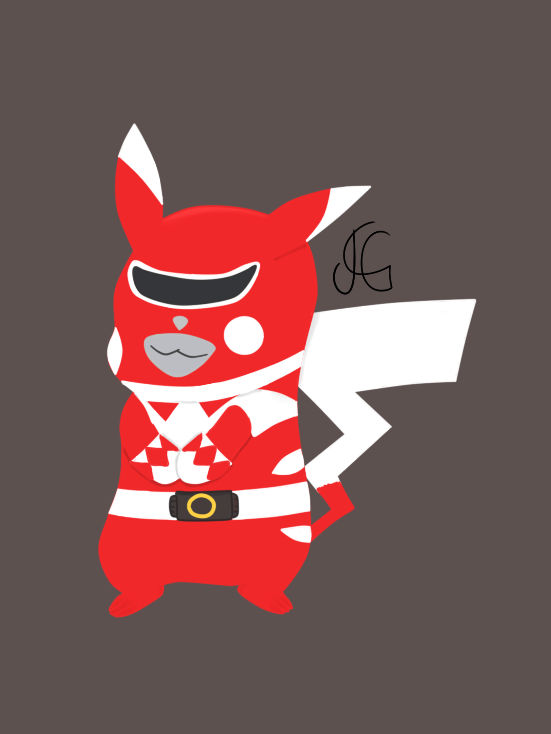 Pikachu Power Ranger by jhullyG on DeviantArt