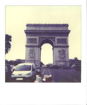 Polaroid Arc de Triomphe