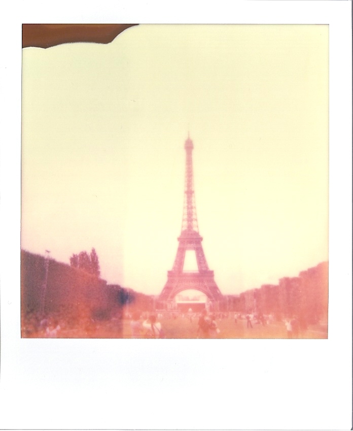 Polaroid Eiffel Tower