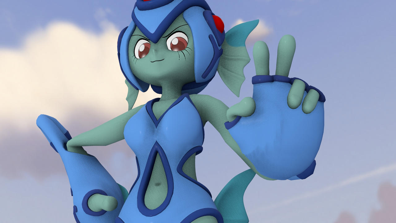 Render Ranamon Ranamon pose by Berserko64 on DeviantArt