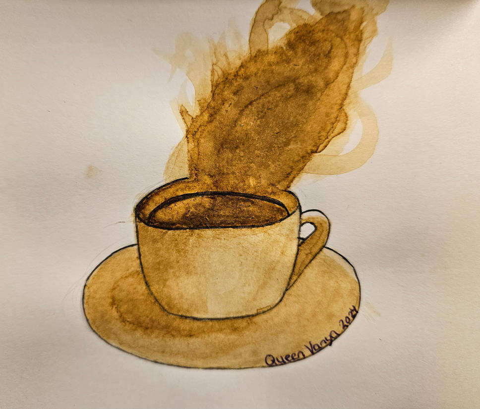 Deviantart Coffee Coffee made with coffee by QueenVanya on DeviantArt