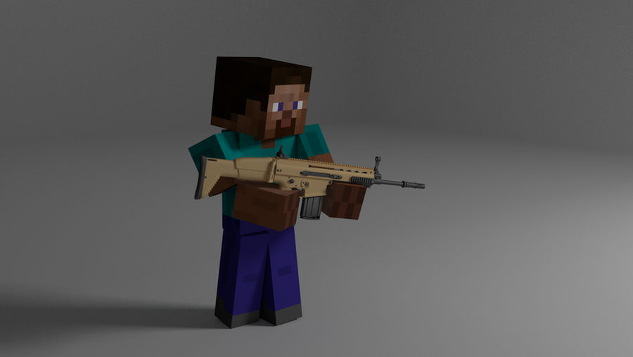 Minecraft 16 Inch Gun minecraft with guns by jarjarguy on DeviantArt