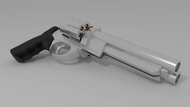 double barreled revolver