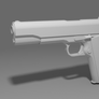 m1911 lowpoly