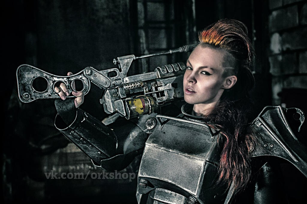 Brotherhood of steel T-45d (Fallout 3) cosplay