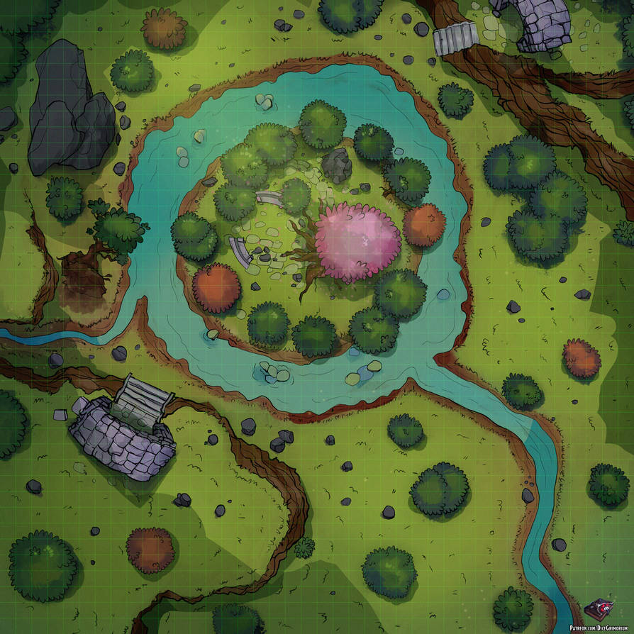 D D Open Field Map Dryads' Grove Dungeons And Dragons Battle Map By Dicegrimorium On Deviantart D D Open Field Map Dryads' Grove Dungeons And Dragons Battle Map By Dicegrimorium On Deviantart