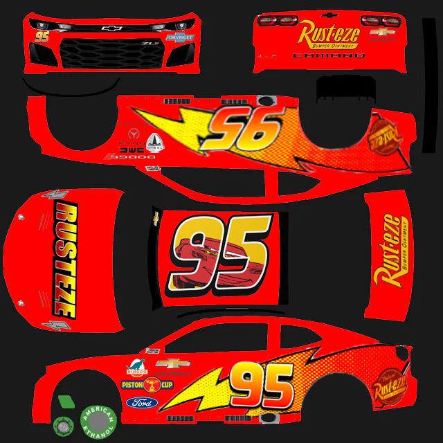 NASCAR Rust-Eze Paint Scheme by TheSickSteven on DeviantArt