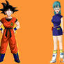 Goku and Bulma Piccolo Jr saga
